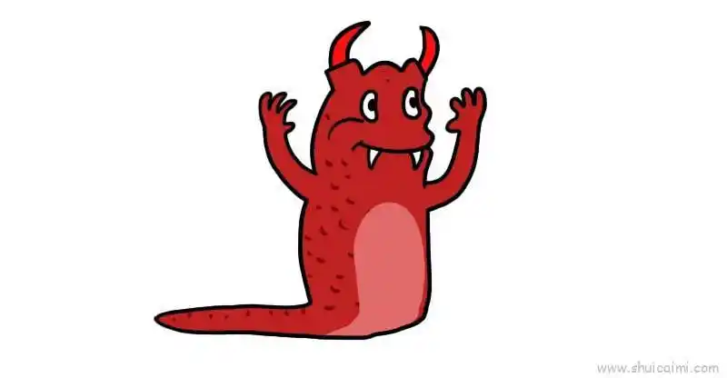 牛头鬼怪儿童画怎么画 牛头鬼怪简笔画图片大全