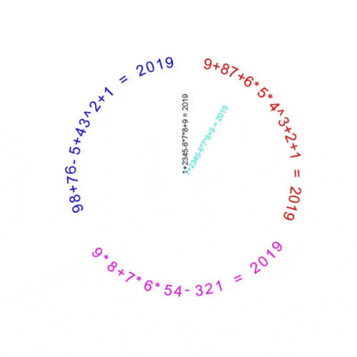 倒计时钟(来源自微博万精油)