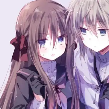 动漫甜蜜情侣头像一对