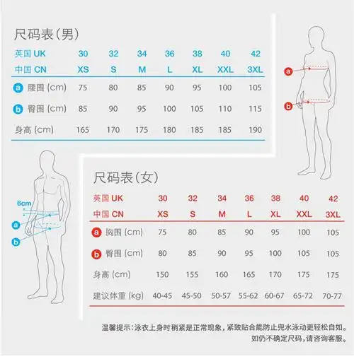 抗氯速干贴合男式游泳装训练男生泳裤 藏青/中国红 34【图片 价格