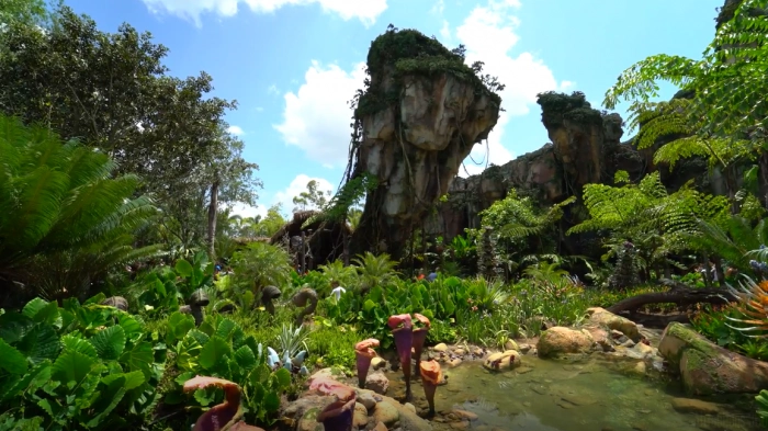 阿凡达主题公园落成高清视频体验潘多拉星球之旅