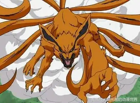 火影忍者一尾到九尾简笔画