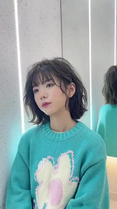 气垫法式卷发推荐短发法式烫好看又显年轻