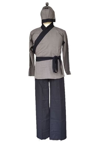 【特价捡漏】高档轻奢旗舰官方店古代平民百姓汉服老粗布古装店小二