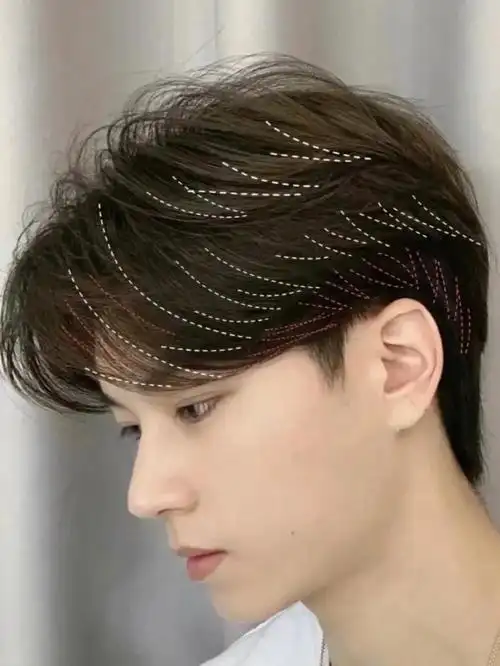 日照专业男生烫发#男生烫发  #日照男士烫染  #日照男生染发专业店