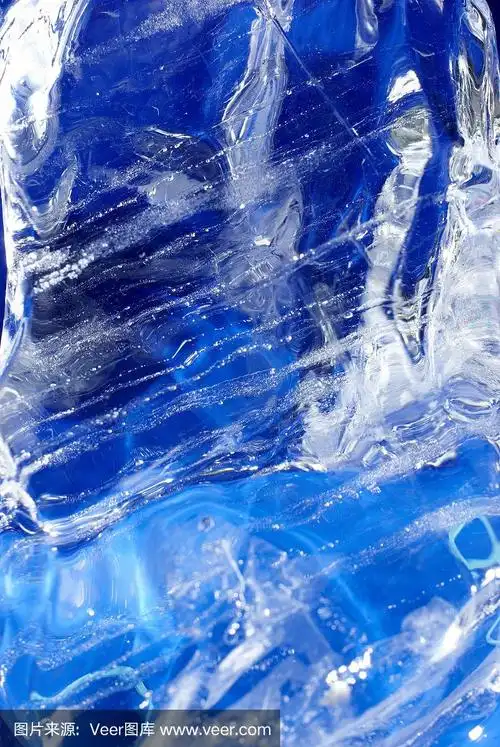 冰蓝色的背景