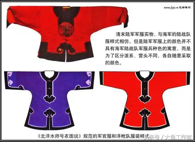 清末北洋海军时期军服结合西式的东方美