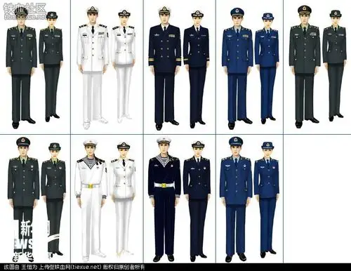 解放军 07各类军服