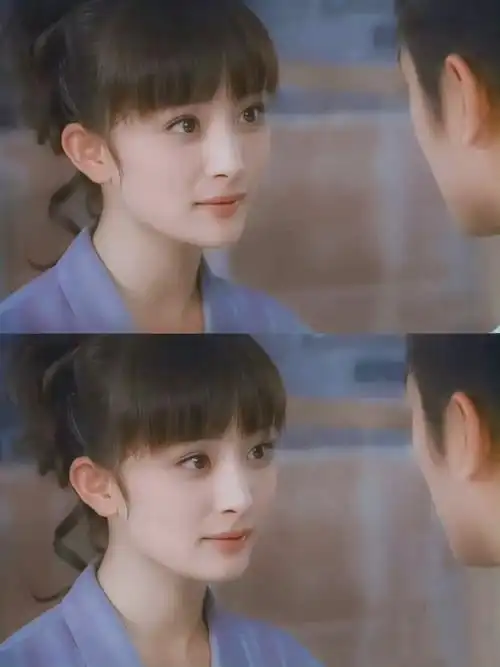 杨幂表情包原图##杨幂早期青涩旧照