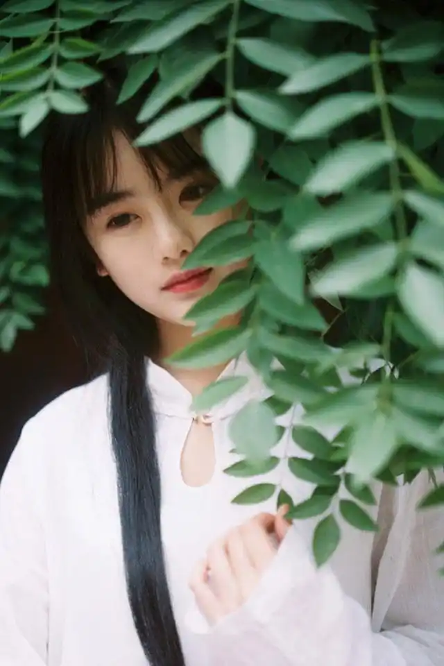 网络红人南笙民国清纯可爱写真手机壁纸(二)