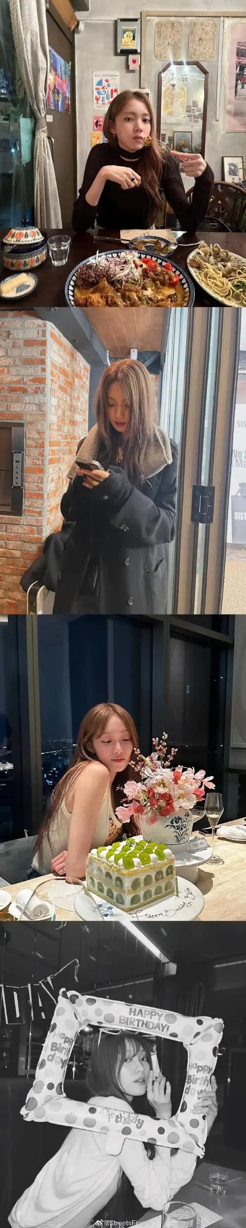 李圣经拍了一百张拍立得送粉丝#李圣经ins日常照合集