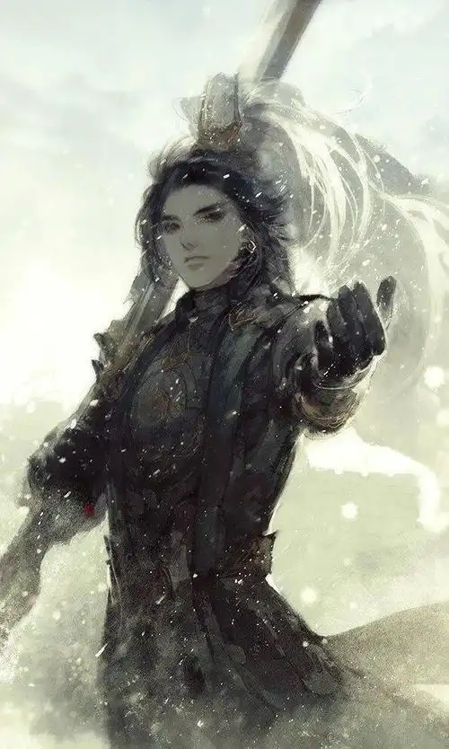 古风黑衣头像壁纸