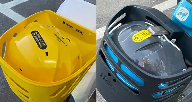 全新首创长沙共享电动车智能头盔升级不戴直接断电