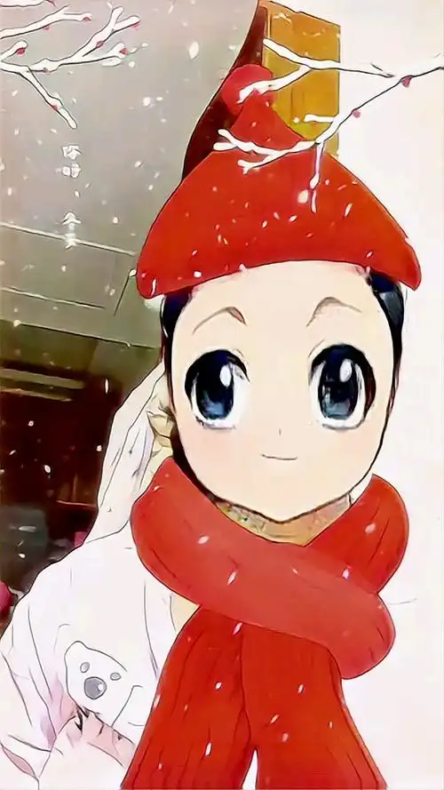 一键动漫#大眼瞪小眼