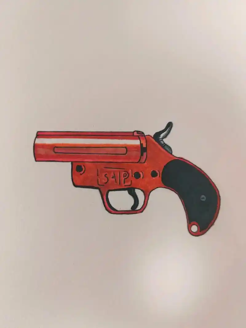 信号枪#大众的最爱#星柚剪辑#日常#画渣日常 #手绘  - 抖音