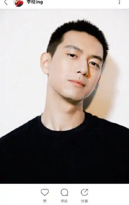 李现寸头造型绿洲释出,清爽又充满活力,真是少年感十足的现男友