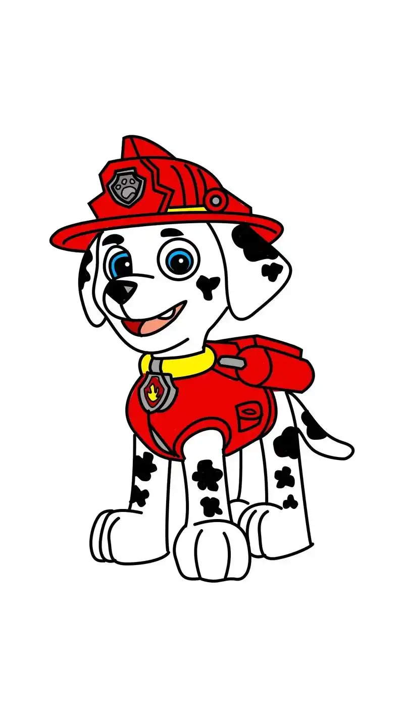 汪汪队简笔画 #汪汪队狗狗简笔 - 抖音