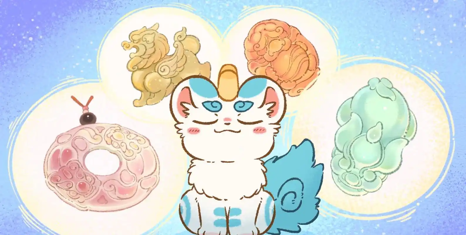 这绝对是全网最可爱的貔貅,杰大声音响起的那一刻,就知道这四不象不