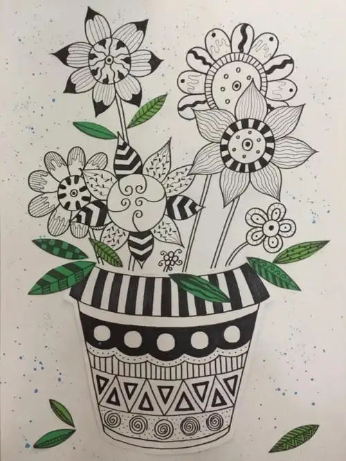 创意儿童画,装饰画,手工粘贴画