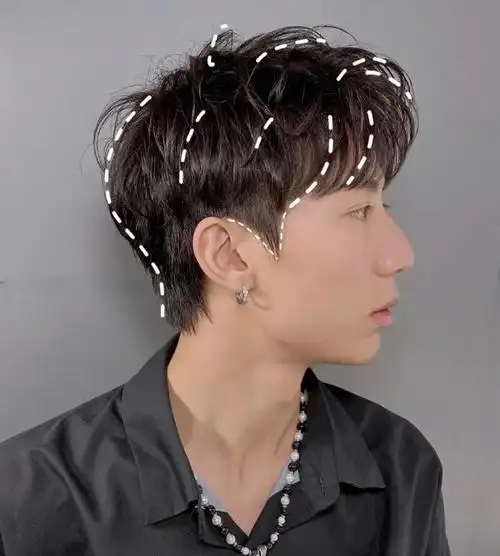 2022超a的撩妹发型韩式微分