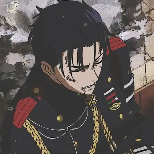 番剧:终结的炽天使 角色:红莲 动漫男头Δ