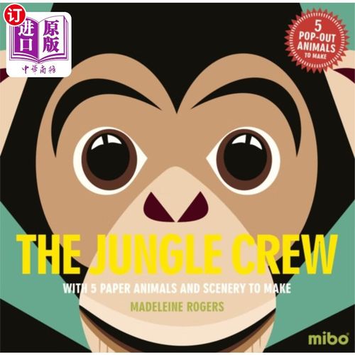 海外直订mibo: the jungle crew 米波:丛林小分队