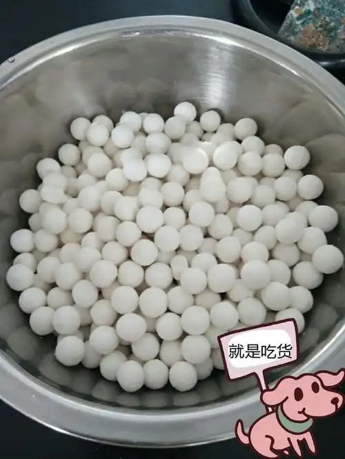 自制小汤圆(无馅)的做法