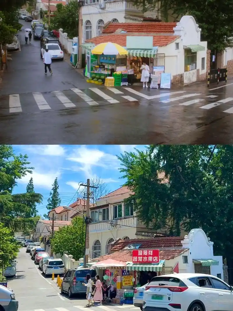 青岛citywalk之当我飞奔向你取景地