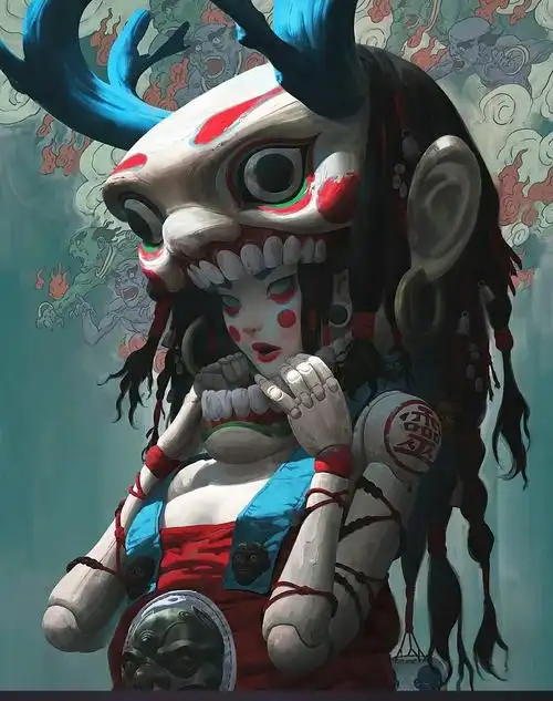 鬼- 堆糖,美图壁纸兴趣社区