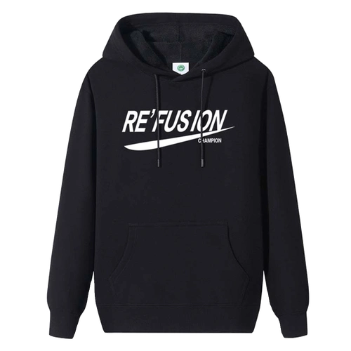 森马集团旗下gson2024新款连帽卫衣男宽松百搭潮青年学生休闲印花