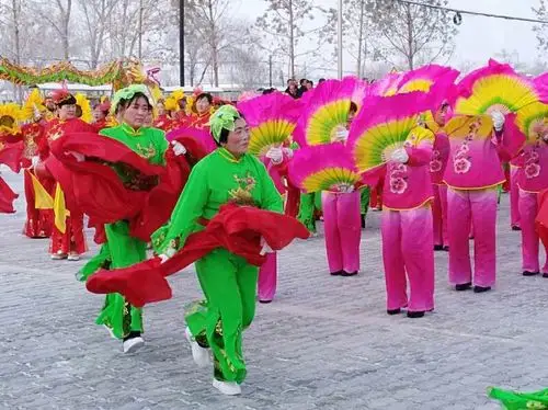 朴实的家乡社火