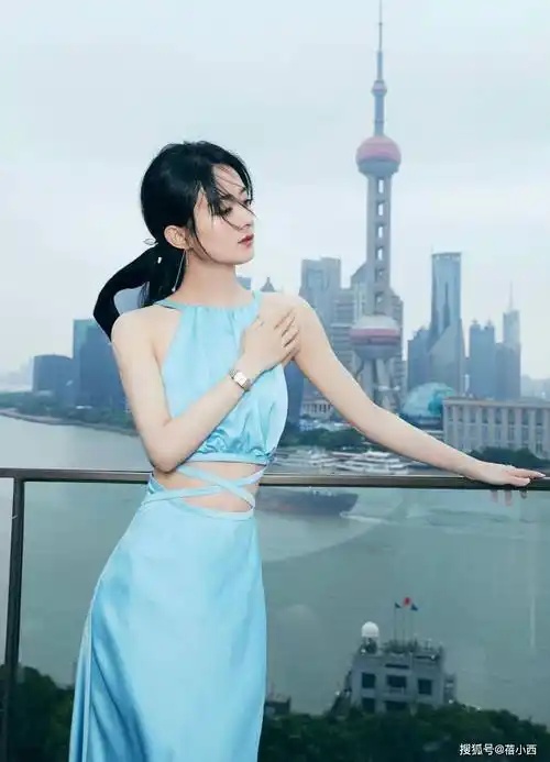 赵丽颖穿上一条紫色的亮片连衣裙更是美出了新高度,让人印象深刻-爱