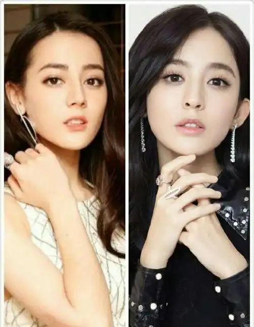 只看颜值,迪丽热巴(左图)好看还是?古力娜扎(右图)好看?