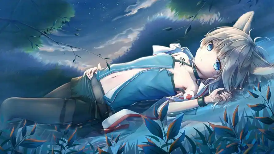 二次元美女诱惑高清桌面壁纸_卡通动漫_壁纸下载_美桌网