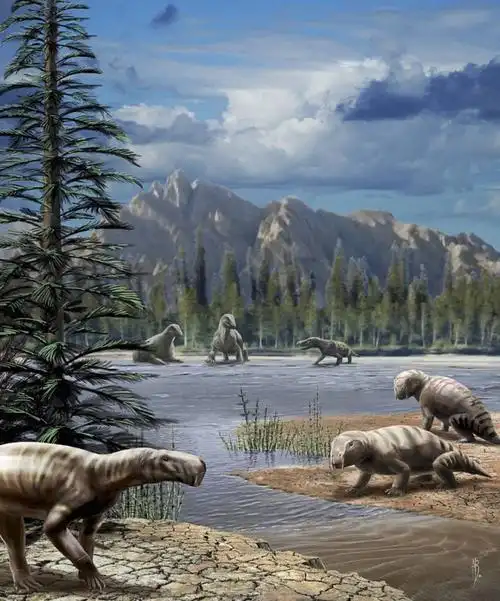 二叠纪古生代最后的时光地球变成炼狱