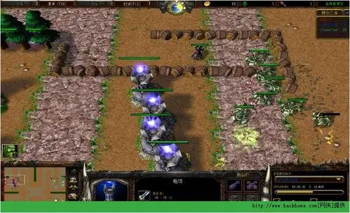 魔兽防守地图 是男人就挺过20波td版 v4.