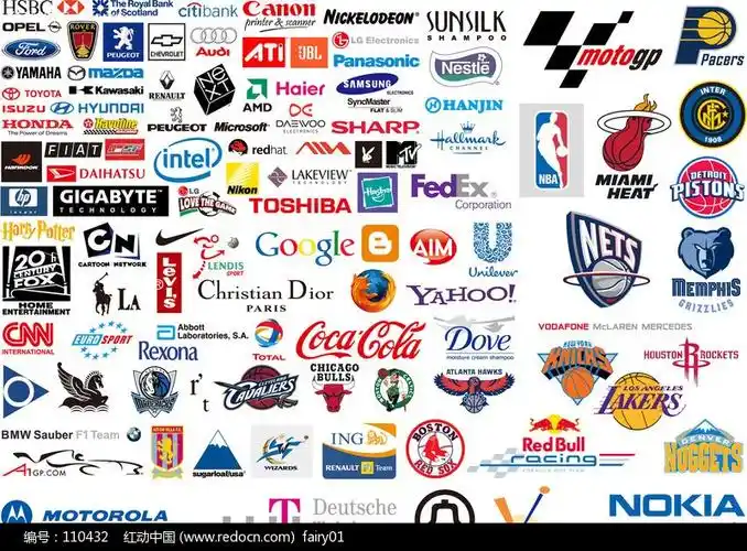 世界知名企业品牌logo矢量素材