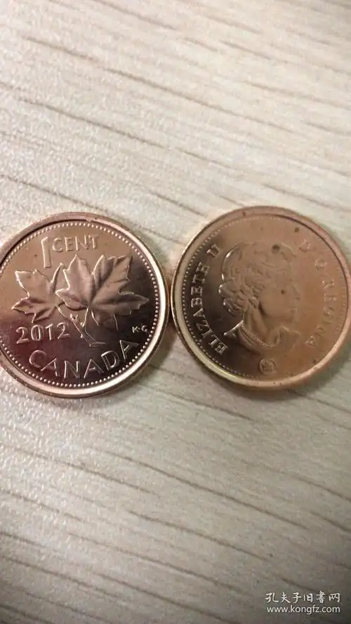 现货加拿大1分硬币50枚原卷年份随机发货