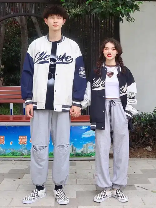 15377183身高差情侣棒球服的季节来啦
