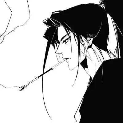 古风,黑白,头像,男