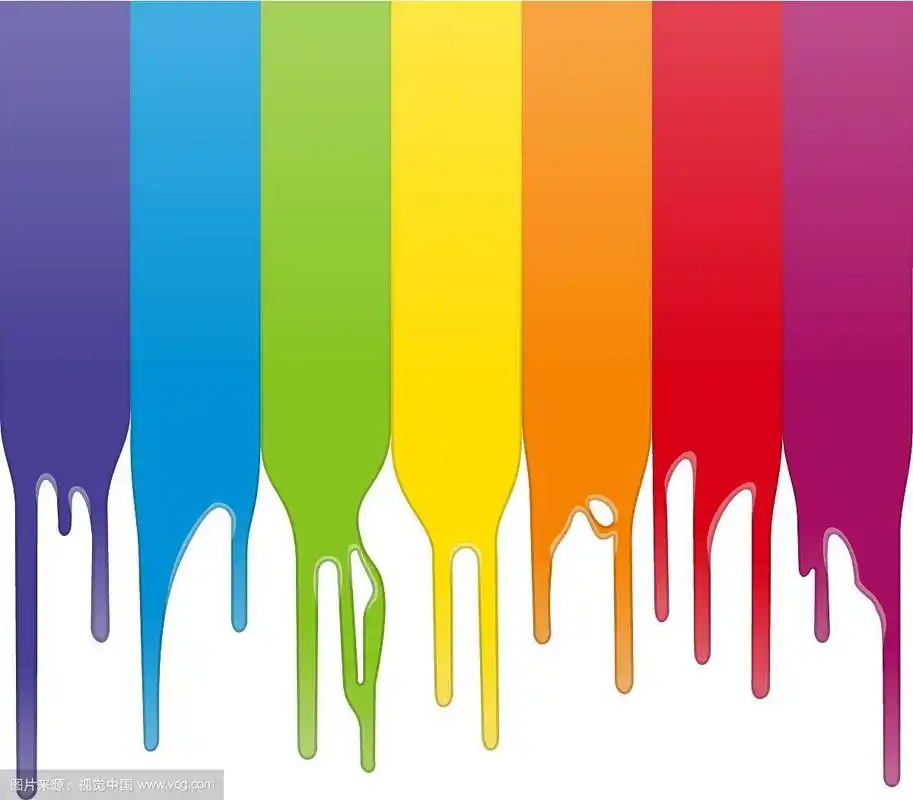 向量的颜色油漆