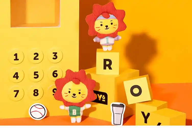 roy6莱阳11cm钥匙扣挂件盲盒公仔动漫卡通萌趣可爱玩偶挂件line