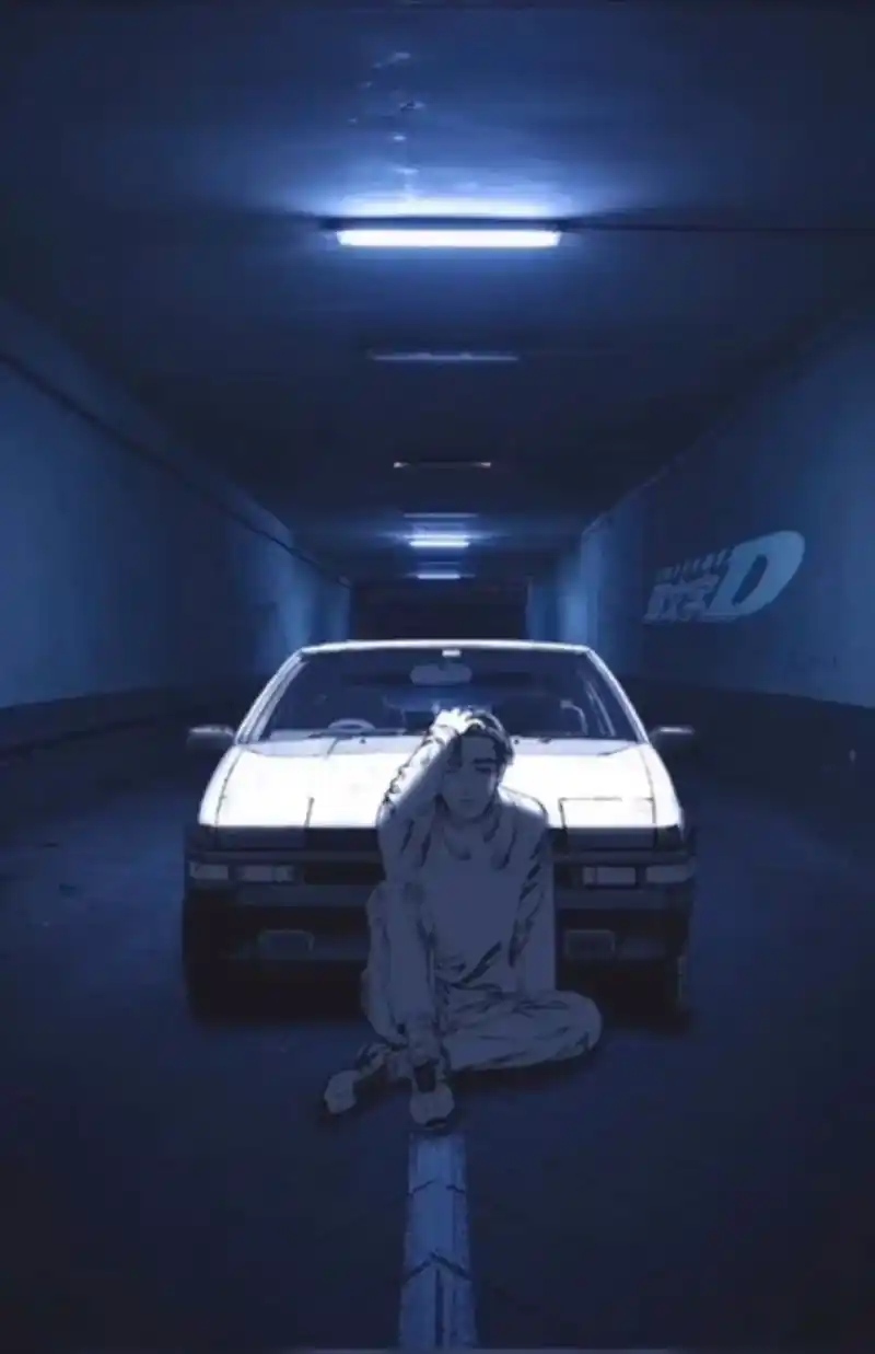 头文字d 壁纸系列(6)#jdm  #头文字d  #秋名山a - 抖音
