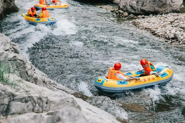 至野!温州石桅岩漂流顺利试漂