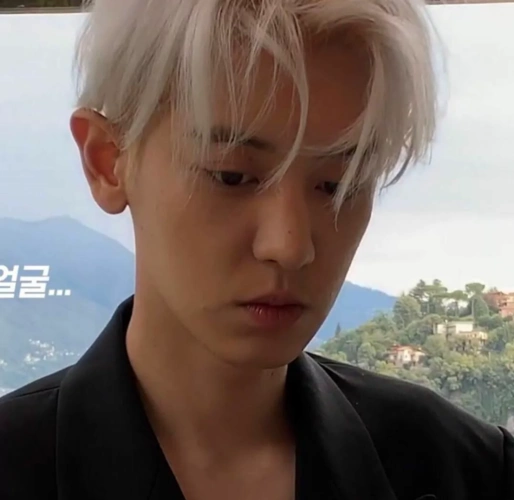 朴灿烈 银发小朋友太帅气了吧