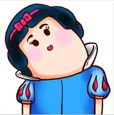 歪脖子卖萌卡通头像