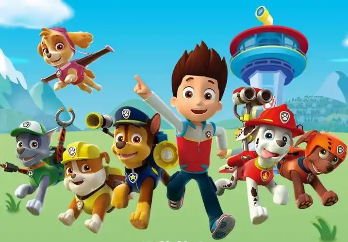 已经能很准确说出阿奇,天天,毛毛,灰灰,小丽等汪汪队成员的名字