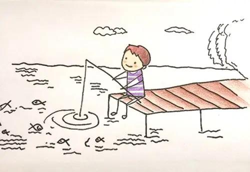 教程◆零基础简笔画人物风景