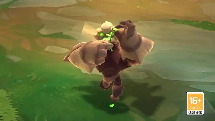 云顶之弈英雄级小小英雄「小小石头人」展示