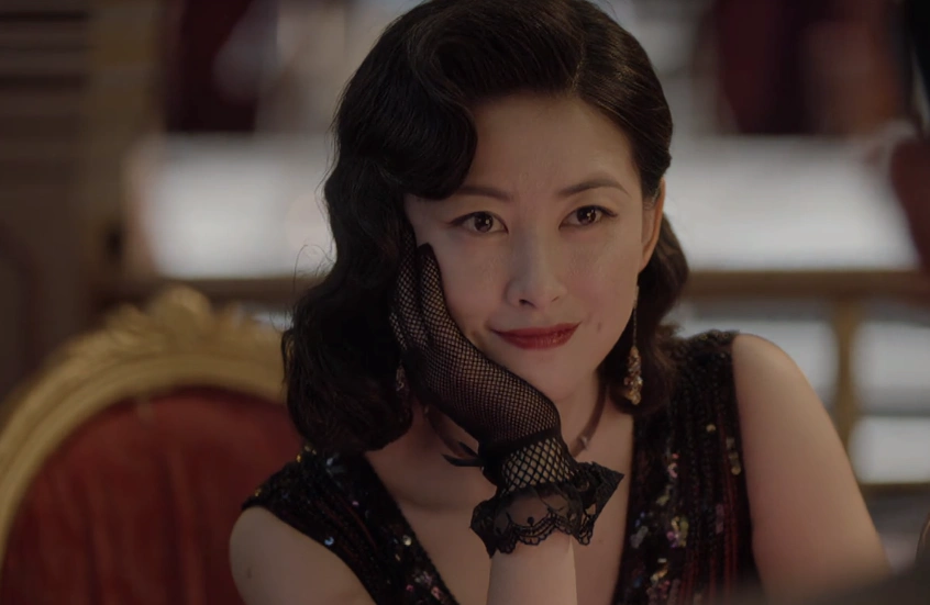 电视剧叛逆者蓝心洁扮演者朱珠旗袍剧照图片